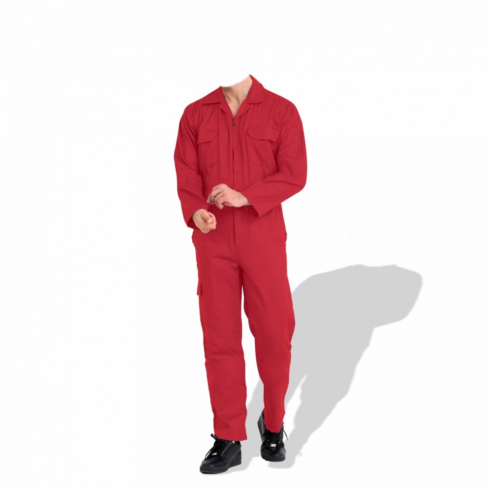 coverall flame retardant 1011 red front